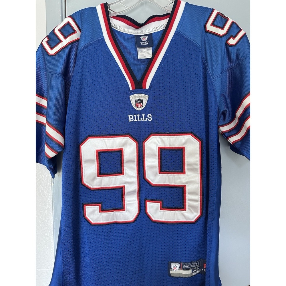 Reebok  Buffalo Bills Marcell Dareus Football Jersey Mens Blue #99 NFL